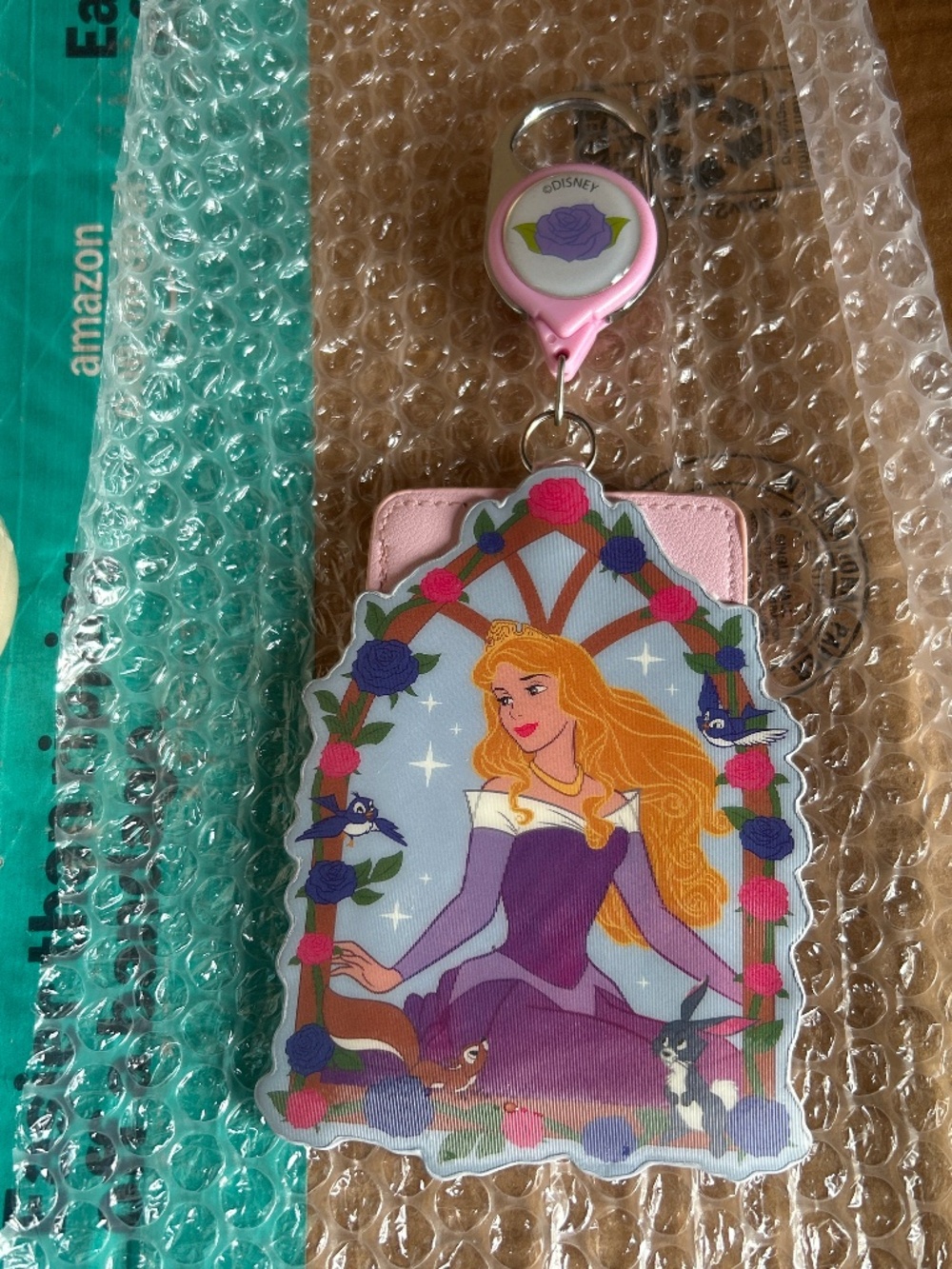 Box Lunch Disney Sleeping Beauty Retractable Lenticular Lanyard